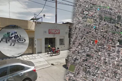 Barrio Ciudadela: así asaltan los motochorros a un hombre a plena luz del día