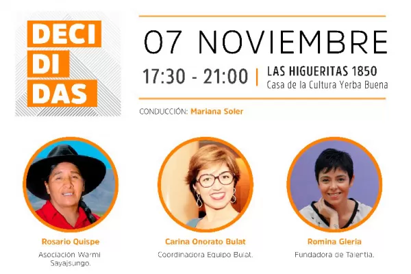 Las mujeres emprendedoras, tema de disertación en Yerba Buena