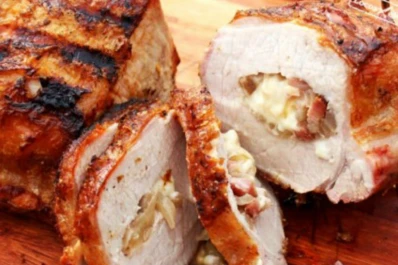 Hoy, en Cocinando con Maxi: carré de cerdo relleno