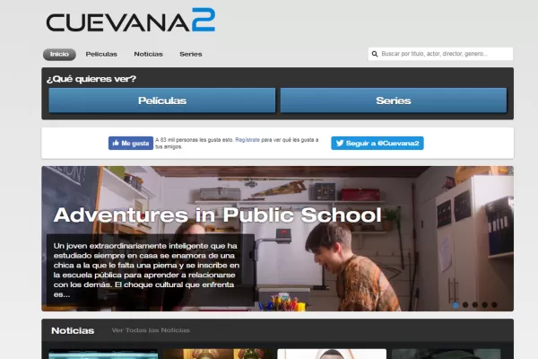 Ordenan bloquear Cuevana por violar la ley de propiedad intelectual