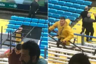 Pudo ser una tragedia:  cayó un mangrullo desde la tercera bandeja de La Bombonera