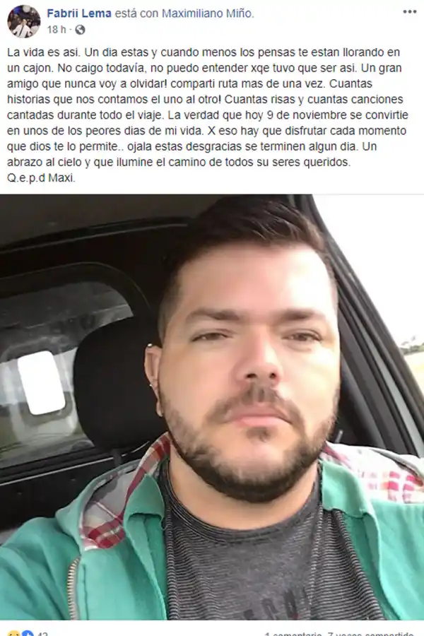 Dolor por la muerte de un tucumano en un accidente ocurrido en Salta