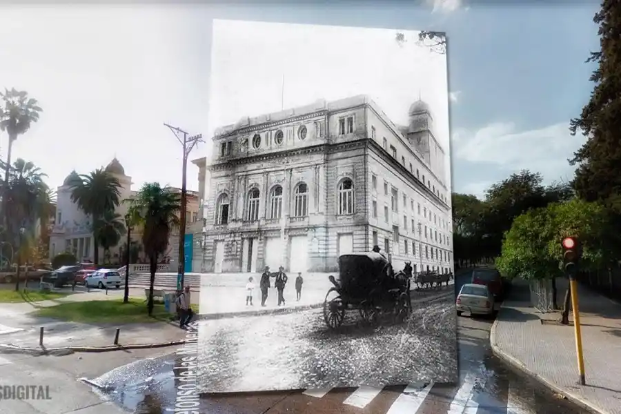 Teatro San Martín, Av. Sarmiento y Muñecas