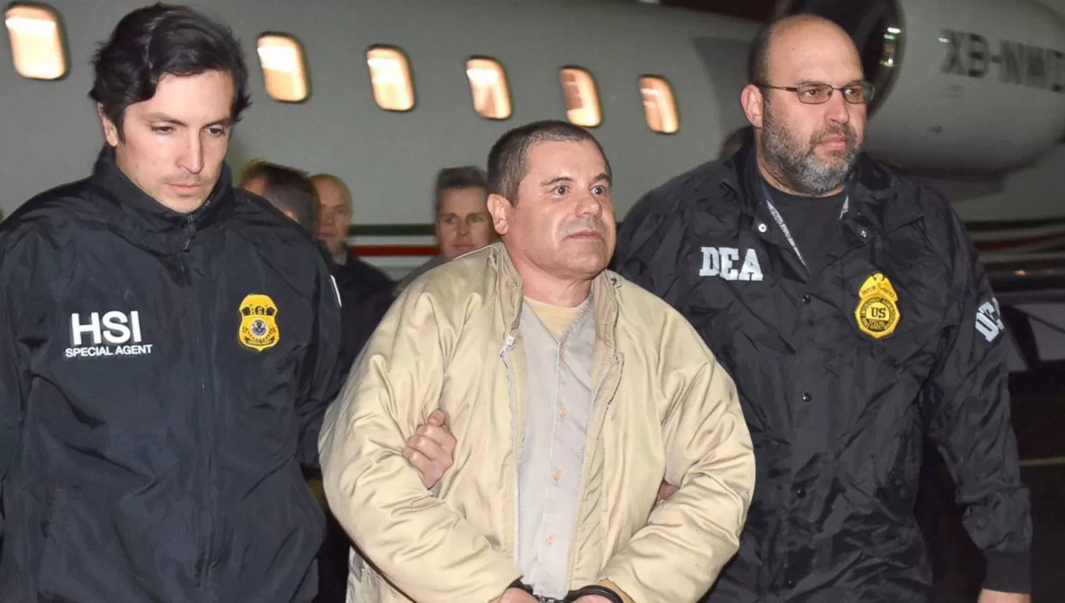 EXTRADITADO. Guzmán Loera fue llevado en 2017 a Estados Unidos.