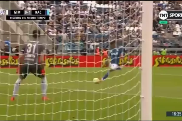 Racing goleó a Gimnasia en La Plata y continúa en lo más alto de la Superliga