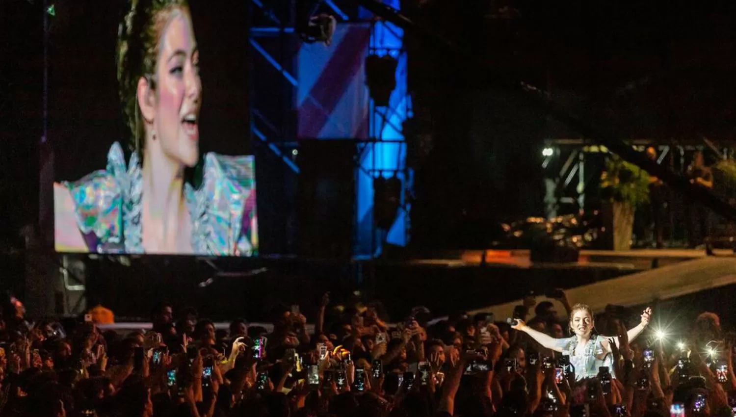 Personal Fest: Lorde cerró el festival ante más de 15.000 fanáticos