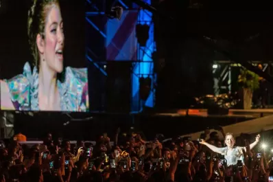 Personal Fest: Lorde cerró el festival ante más de 15.000 fanáticos