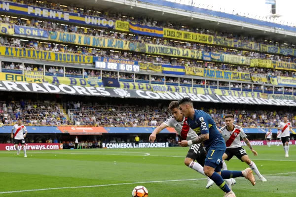 Cristian Pavón está desgarrado y es duda para el desquite del Superclásico