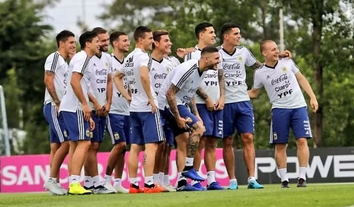 CON MÉXICO EN LA MIRA. La Selección Argentina que conduce Scaloni jugará dos amistosos.