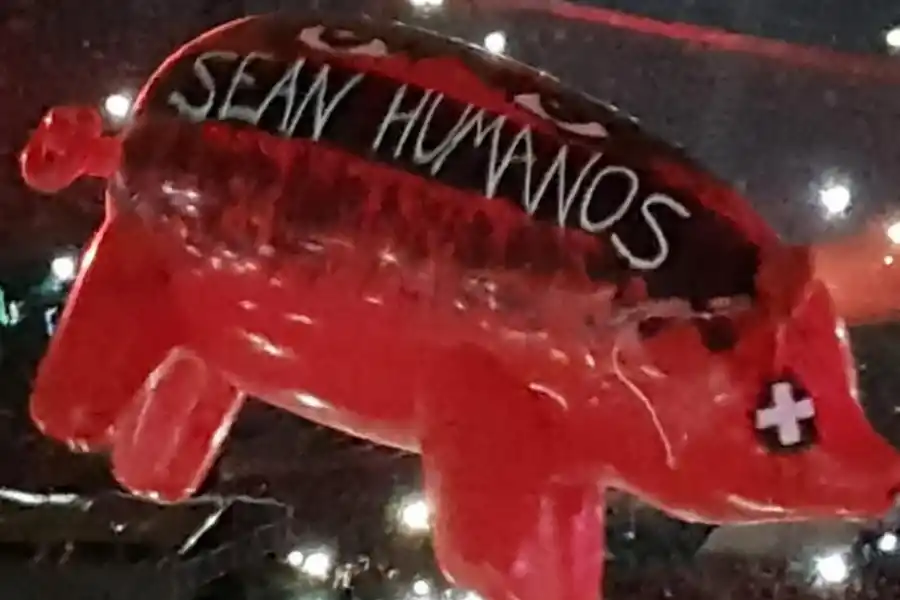  EL ENORME GLOBO DEL CERDO.-