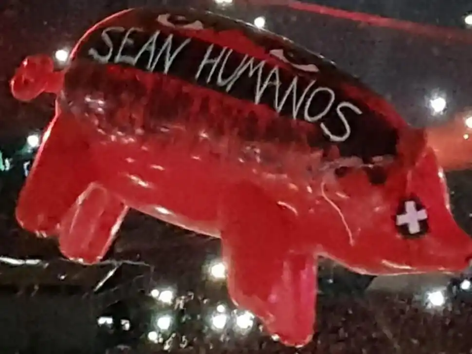  EL ENORME GLOBO DEL CERDO.-