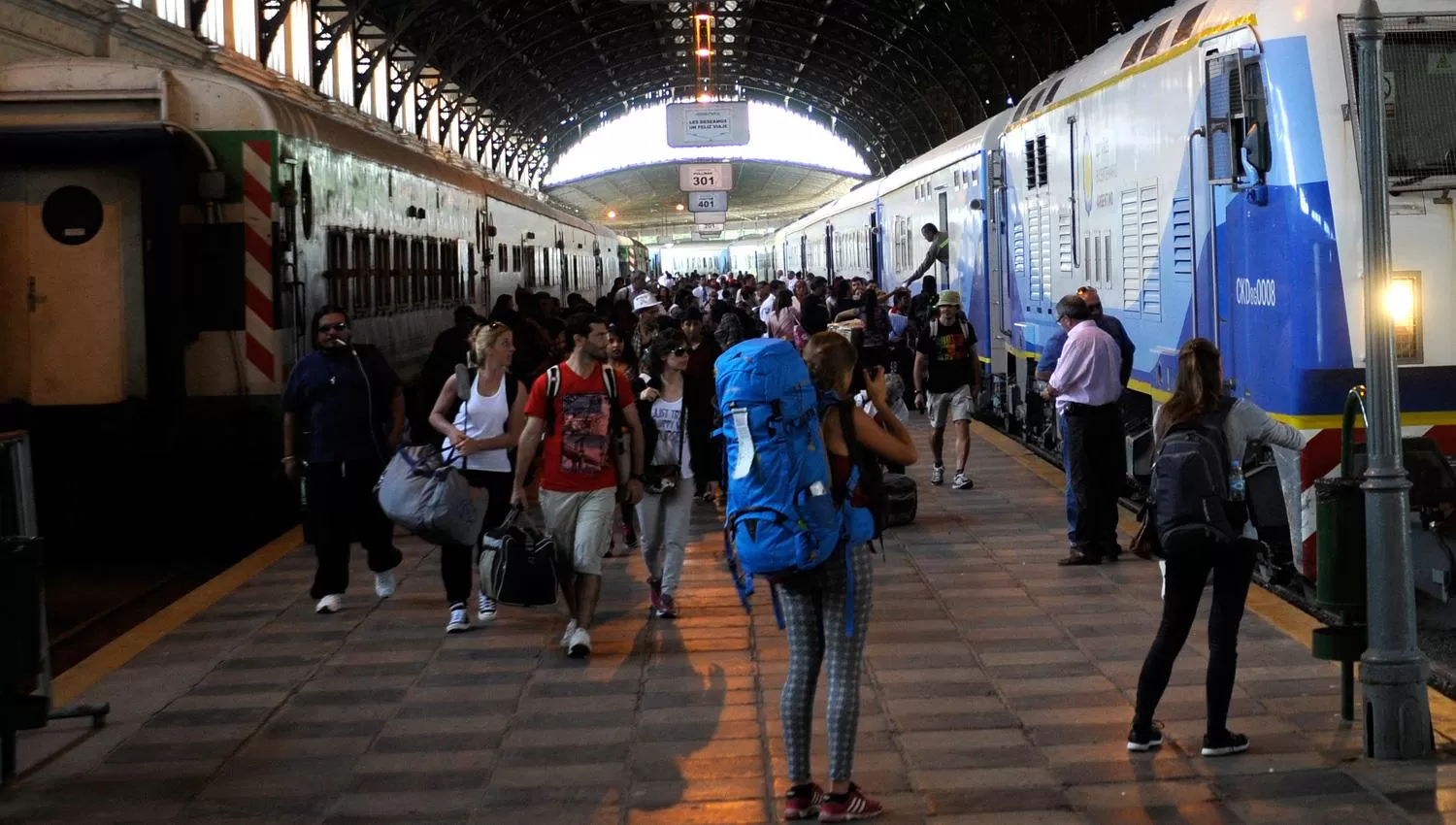 Viajar a Buenos Aires en tren durante el verano costará entre $ 775 y $ 2.700