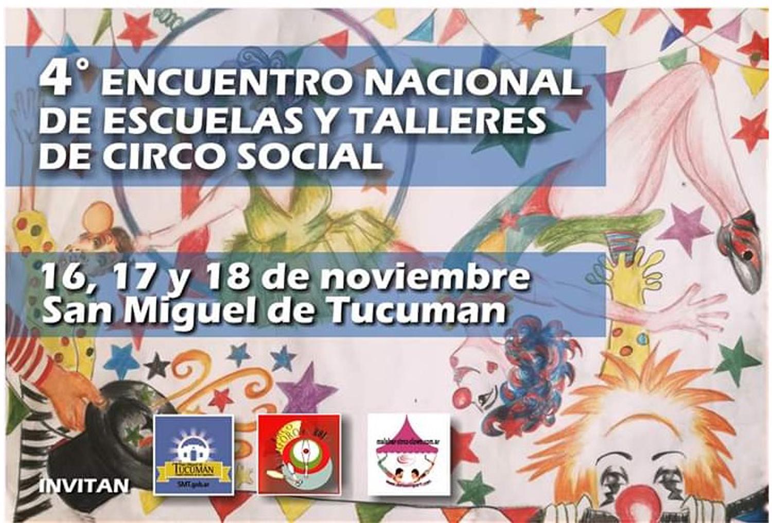 ¡Acrobacias y alegría! Se realizará el 4° Encuentro Nacional de Circo Social