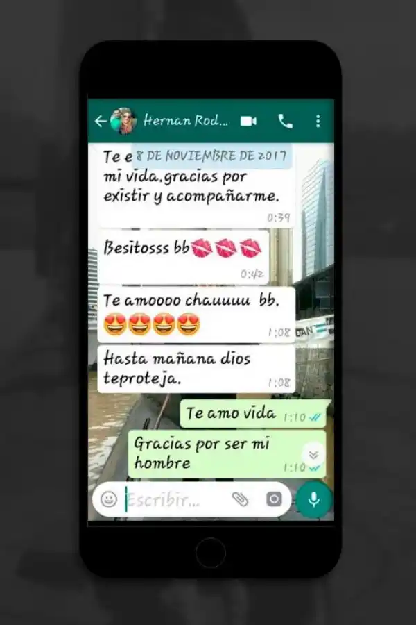 Los amo mucho, el último mensaje del tucumano García antes de partir en el ARA San Juan