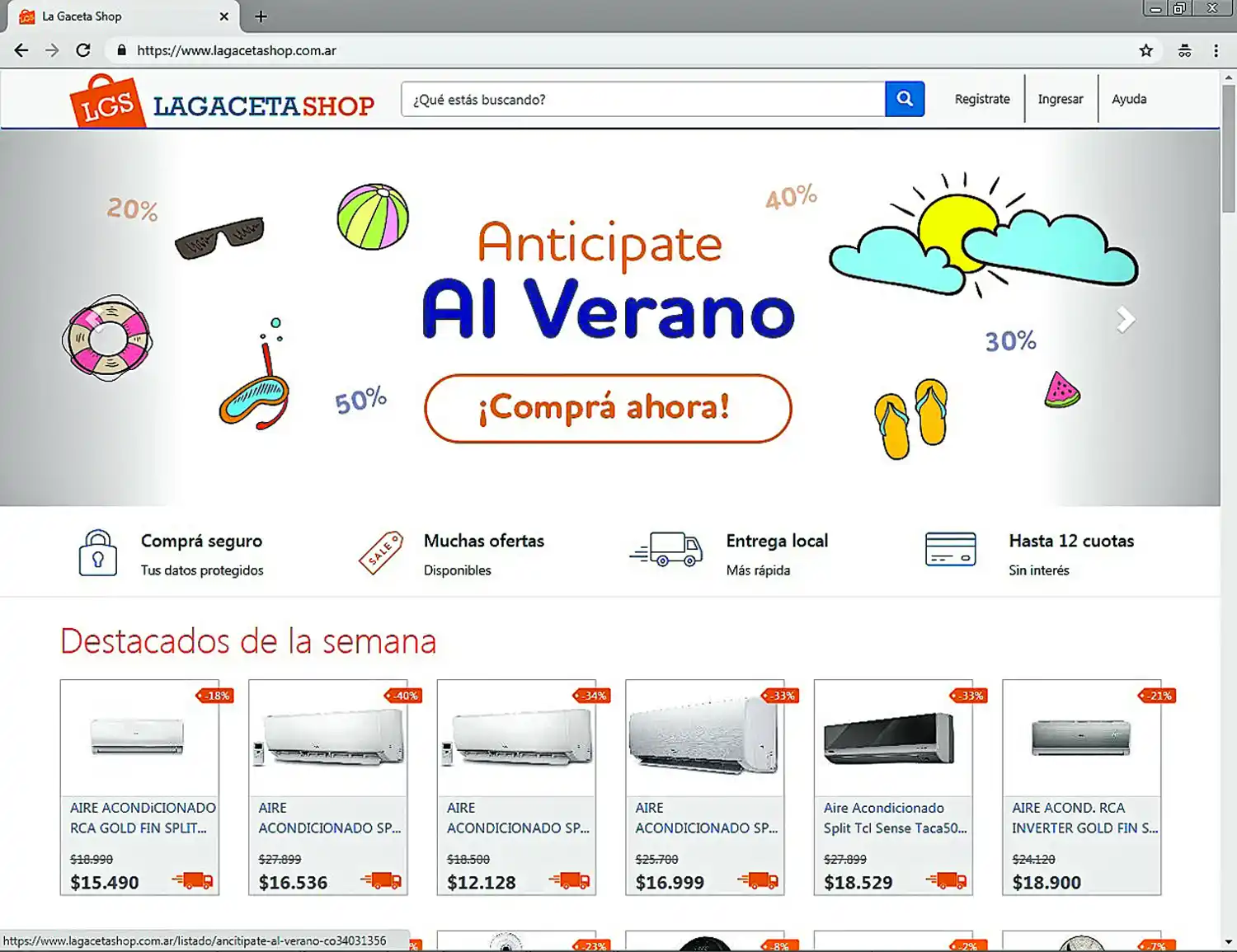 Paso a paso: cómo comprar y ahorrar en LA GACETA Shop