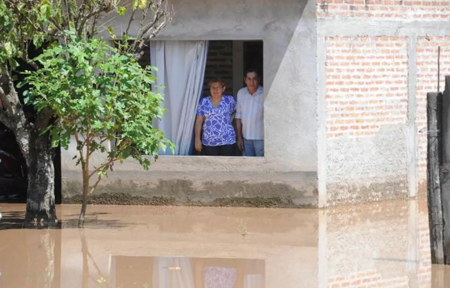EN GARCÍA FERNÁNDEZ. Las tormentas complicaron a los vecinos.