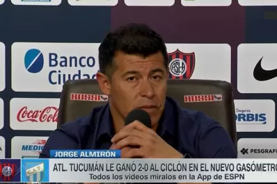 No esperábamos este resultado, confesó Almirón luego de perder con Atlético