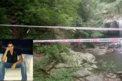 Encontraron muerto al joven que se arrojó en una de las cascadas de Los Pizarro