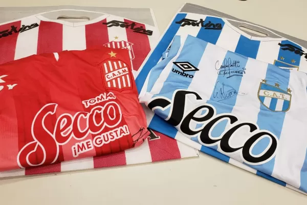 VAR celebra el clásico y sortea dos camisetas: una de Atlético y otra de San Martín