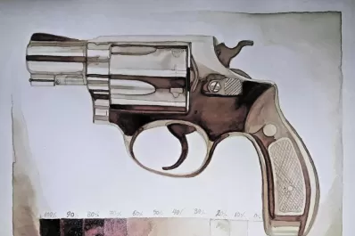 Artista contra la violencia en una muestra colectiva