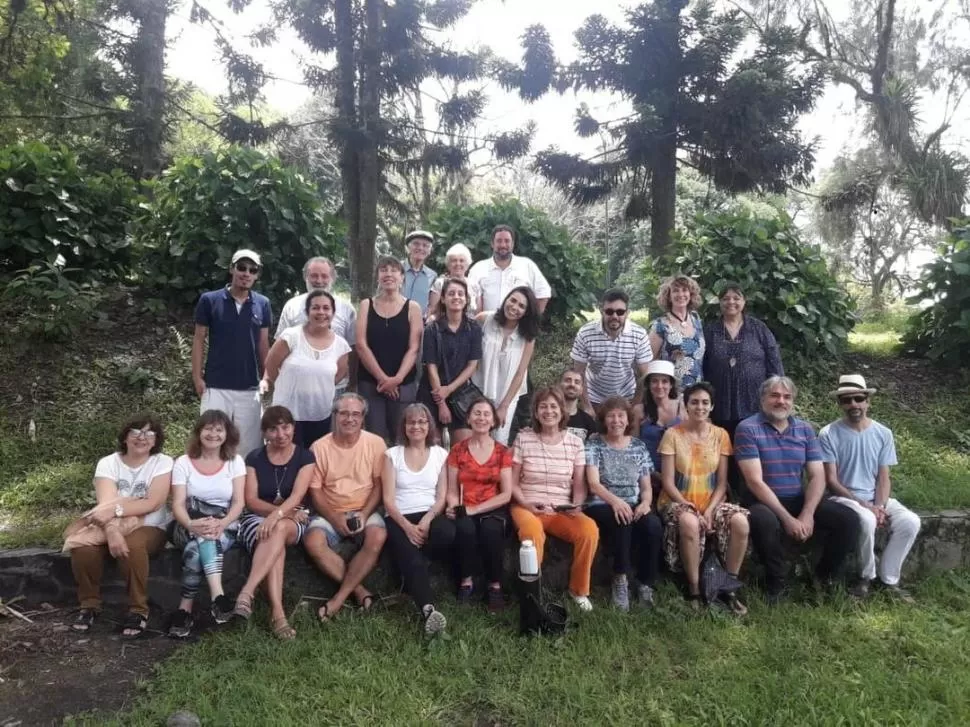 EN HORCO MOLLE. Integrantes de la Sociedad Teosófica Argentina se reunieron en Tucumán este fin de semana 