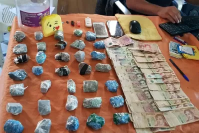 Dos detenidos, armas, municiones y droga tras los allanamientos en Concepción