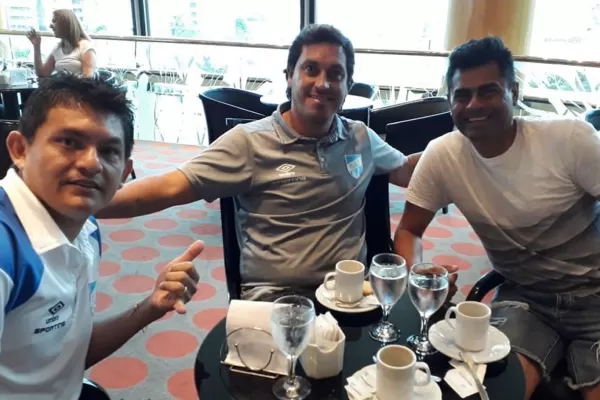 La foto que sorprendió a los hinchas de Atlético