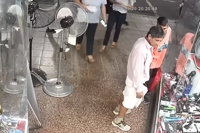 El martes robó un parlante en el centro y hoy le quitó la bicicleta a un jubilado