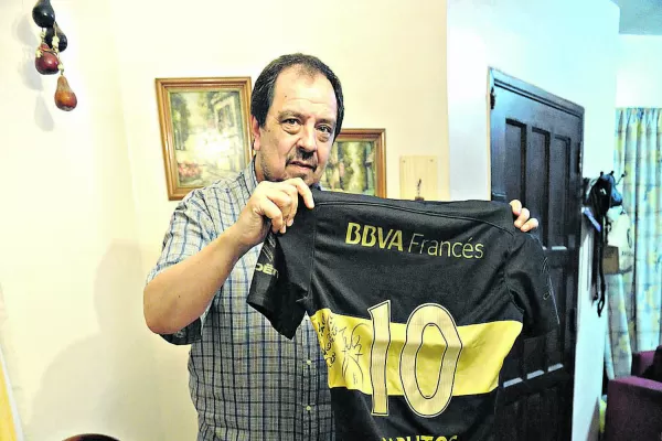 El coleccionismo y Boca, las dos grandes pasiones de Roberto