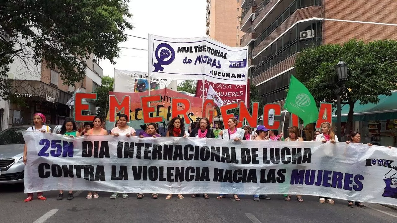 Mujeres tucumanas marcharán contra la violencia de género
