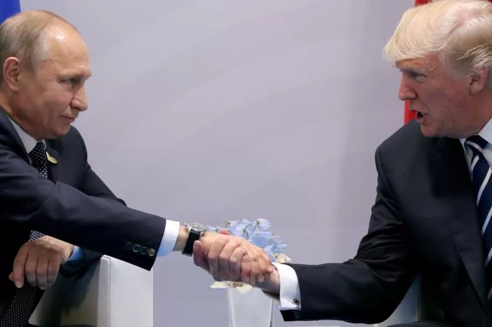 COMO EN HAMBURGO. Putin y Trump volverán a verse la cara. Esta vez en la cumbre de líderes en Buenos Aires. reuters