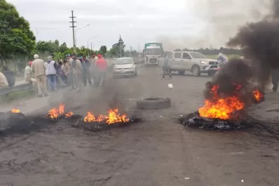Protesta de trabajadores de los ingenios Santa Rosa y La Corona