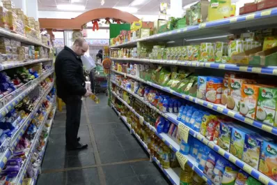 En septiembre la venta en los supermercados cayó el 7,9%