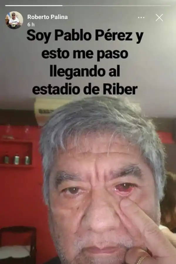 Palina, otra vez en las redes: del Pommery al ojo herido de Pablo Pérez