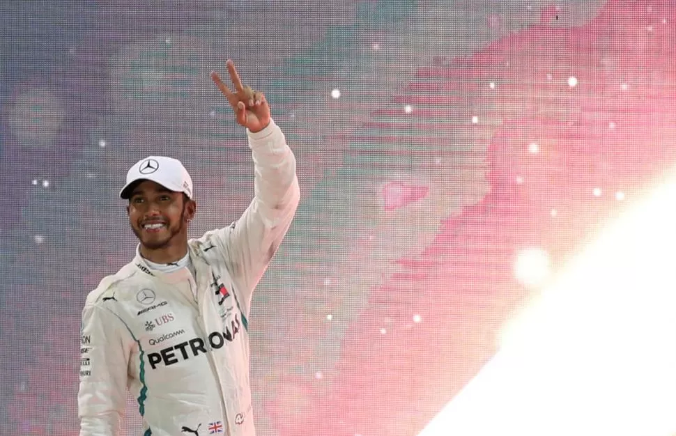 GRAN CAMPAÑA. Lewis Hamilton ganó once veces este año. reuters 