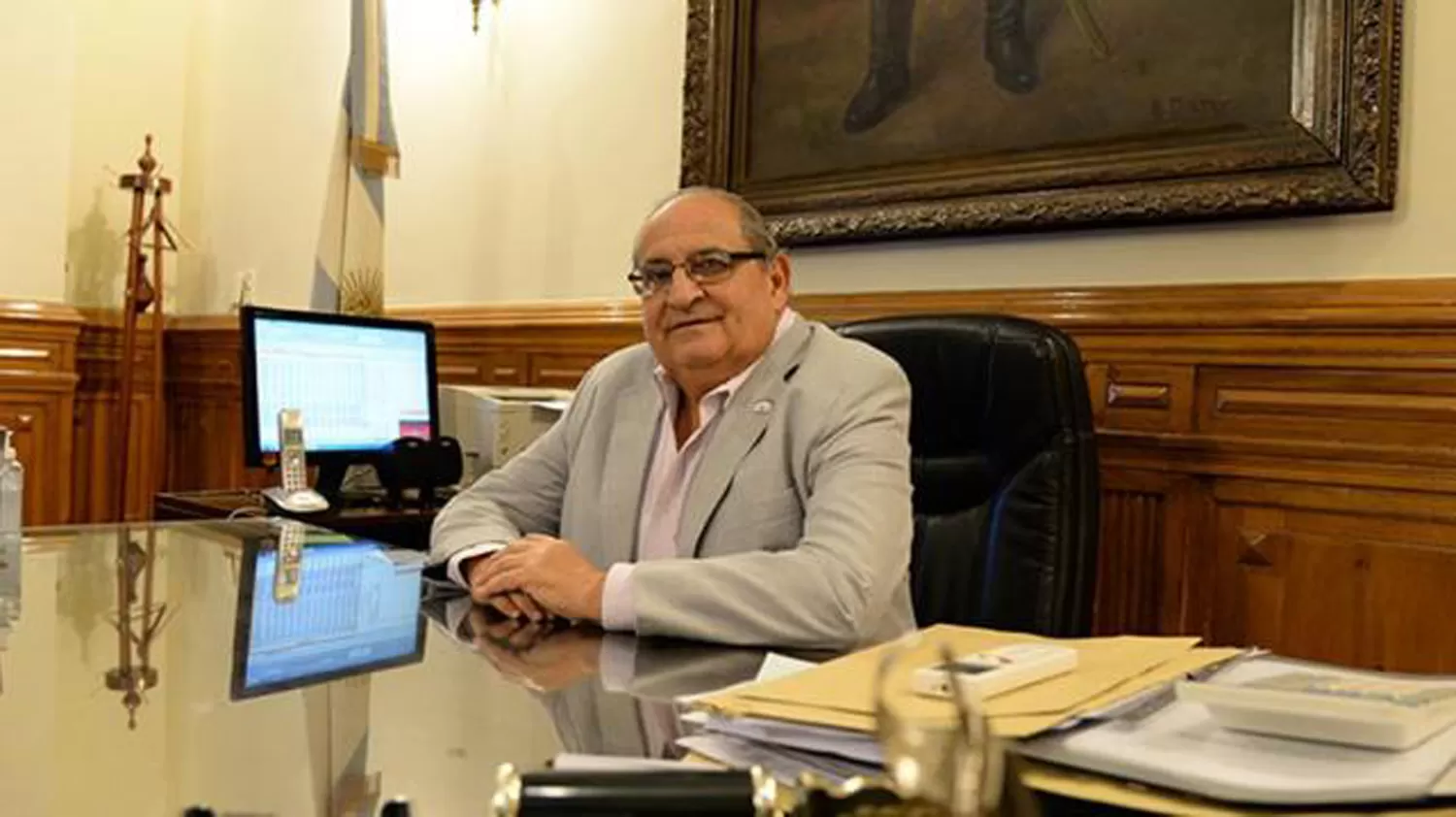 MINISTRO DE ECONOMÍA. Eduardo Garvich