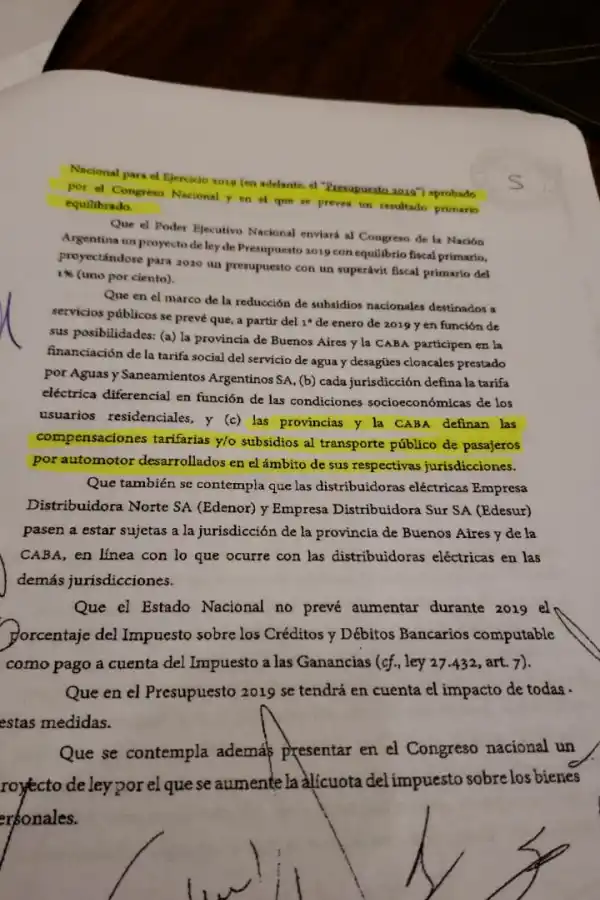 Al firmar el Pacto Fiscal, la Provincia aceptó hacerse cargo de los subsidios al transporte