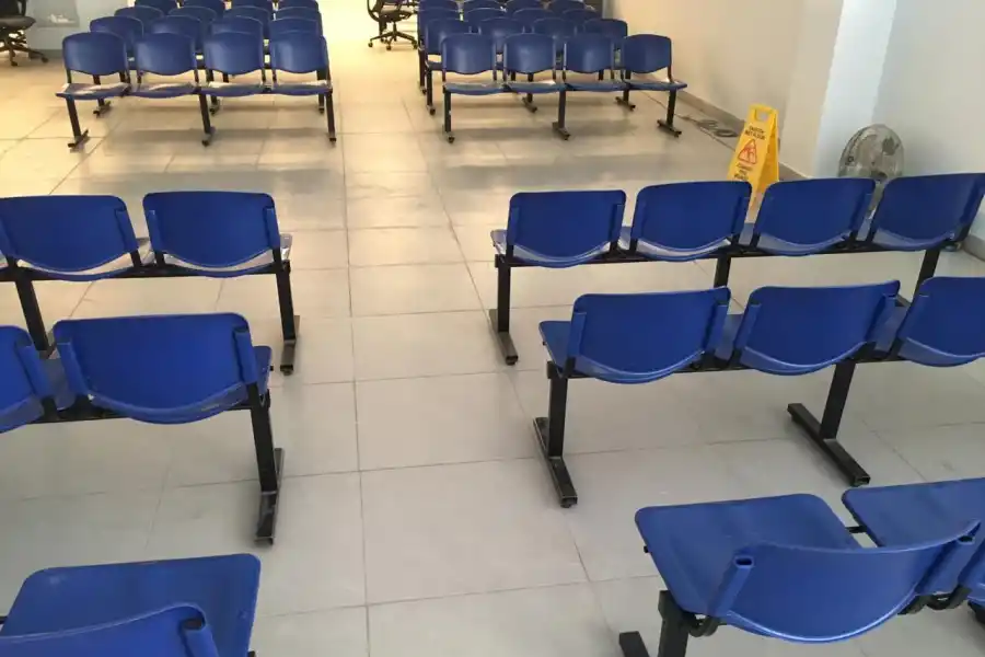 Así luce la sede central de la Anses, que reabre mañana luego de tres meses