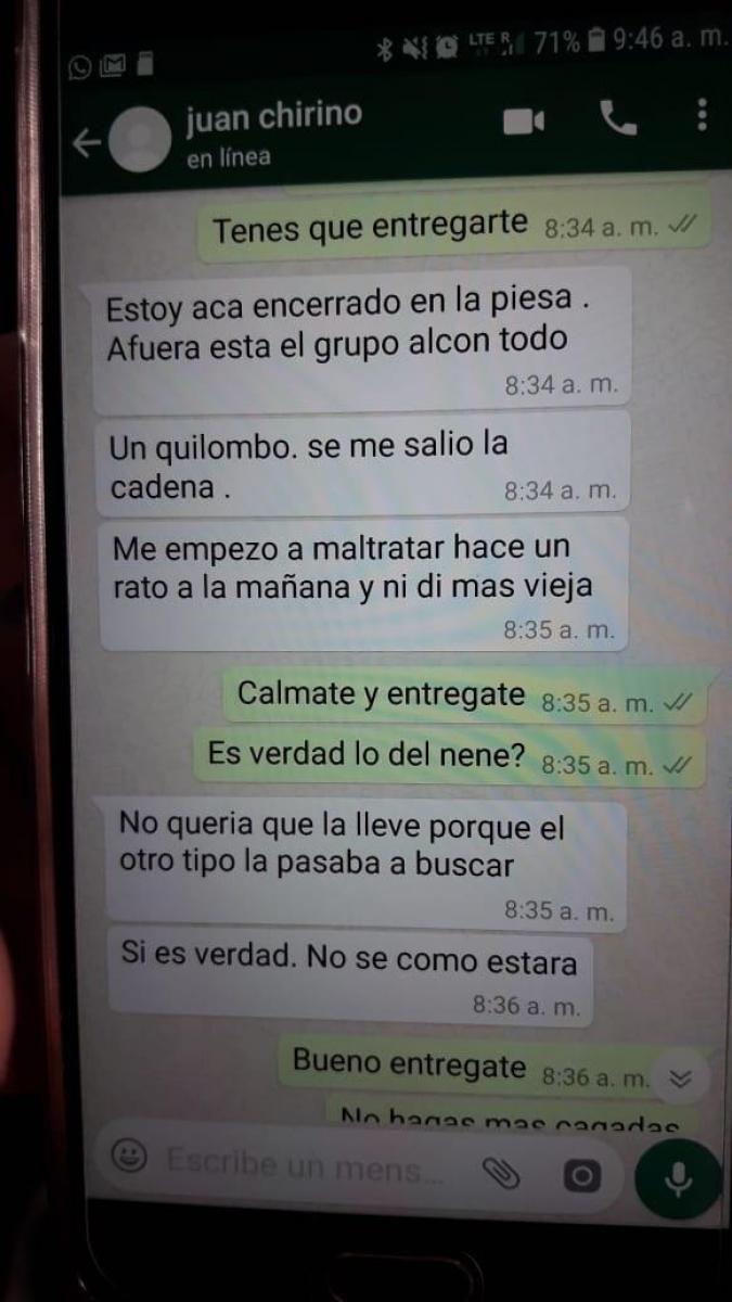 El hombre que mató a su hijastro confesó el crimen por WhatsApp: los mensajes
