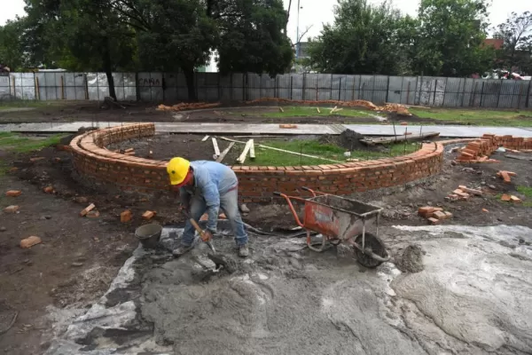 Avanza el nuevo parque El Provincial, que integrará Villa Alem con Barrio Sur