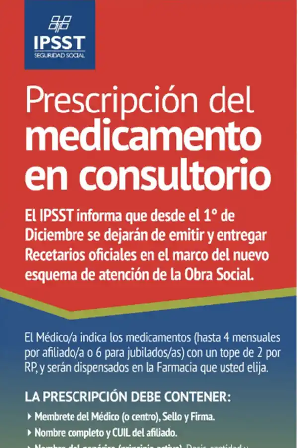 Desde el lunes, afiliados al Subsidio de Salud ya no tendrán que retirar recetarios