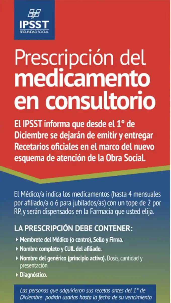 Desde el lunes, afiliados al Subsidio de Salud ya no tendrán que retirar recetarios