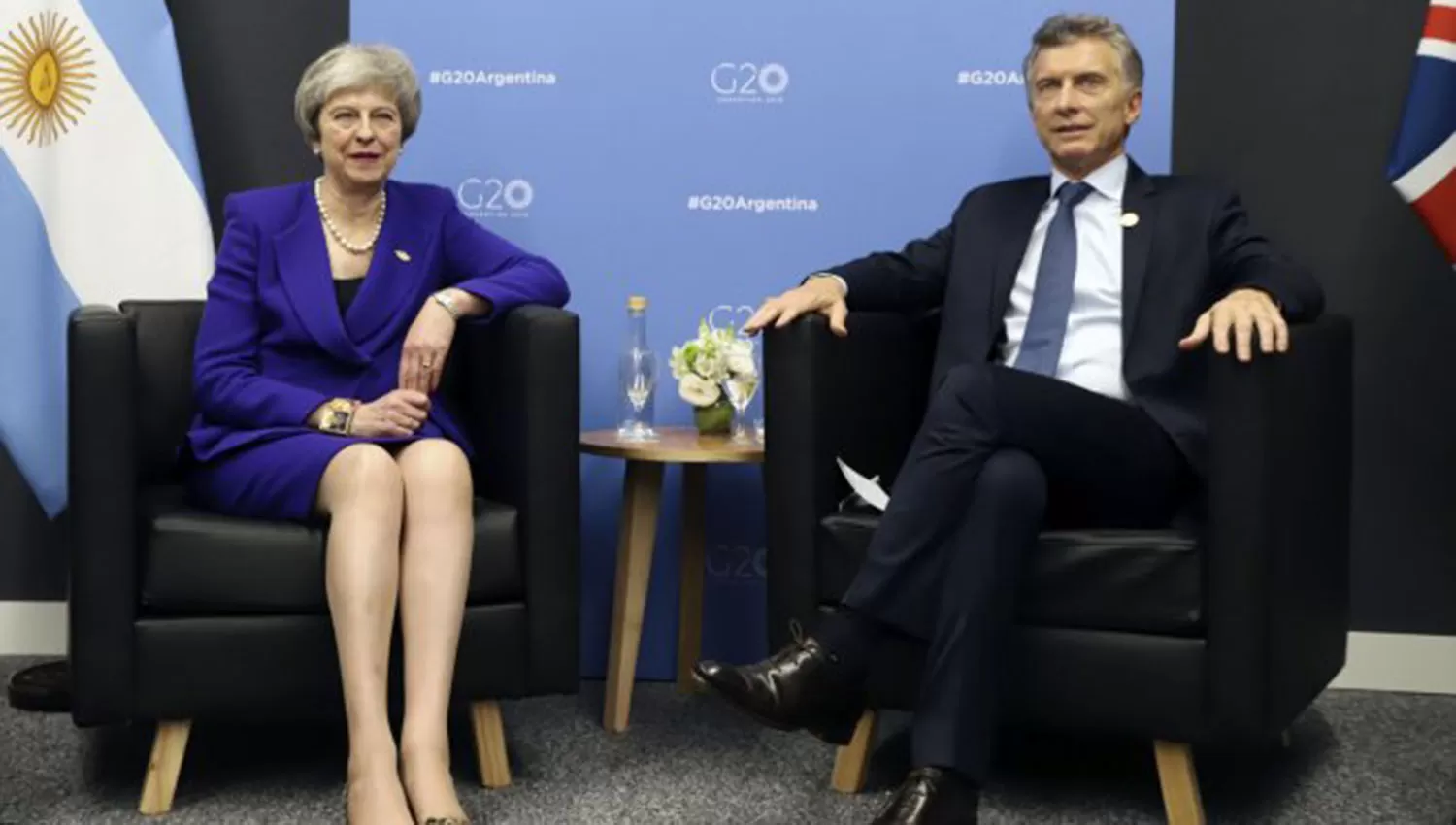 A 36 años de Malvinas, Macri mantuvo un encuentro histórico con la premier británica