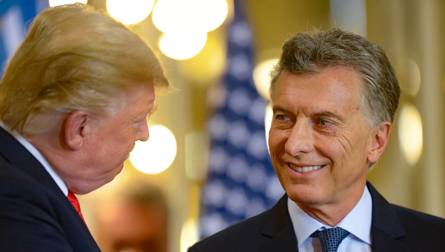 AMIGOS. Trump y Macri se reencontraron en Buenos Aires, durante la Cumbre del G-20.