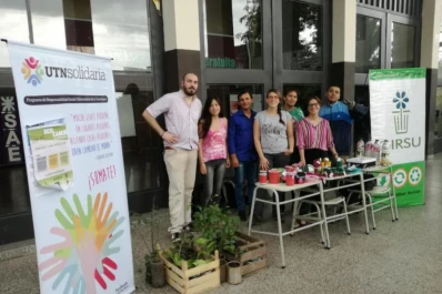 Se hicieron ecocanjes y forestaciones
