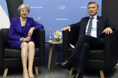 A 36 años de Malvinas, Macri mantuvo un encuentro histórico con la premier británica