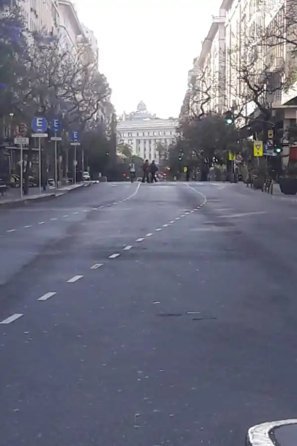 Buenos Aires, la ciudad vacía