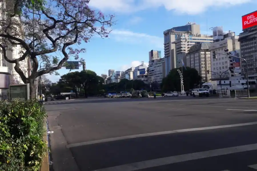 Buenos Aires, la ciudad vacía