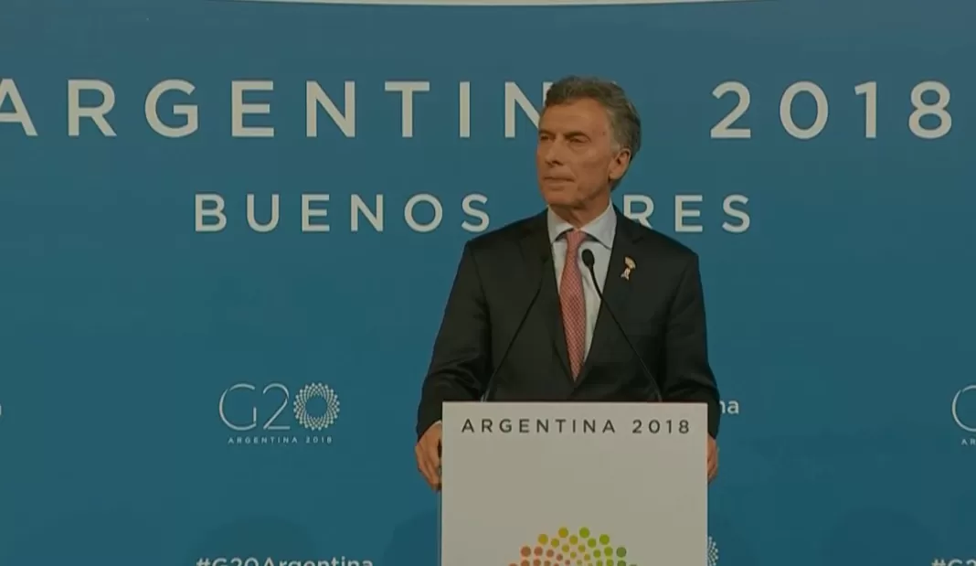 Macri, en el cierre del G-20: el mundo nos dio hoy un lugar