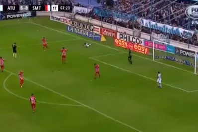 Mirá el penal para Atlético que protestó todo San Martín